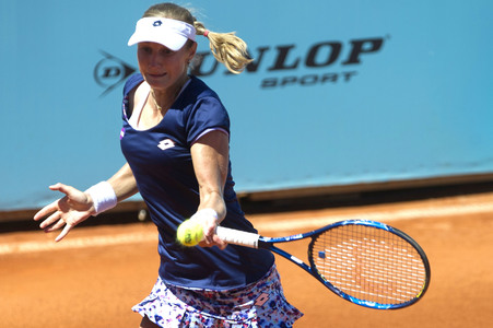 Tennis Match Ekaterina Makarova vs Timea Bacsinszky in Madrid