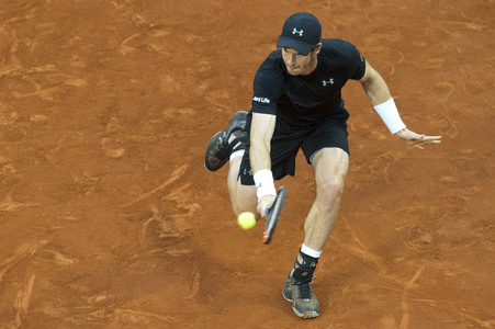 Tennis Match Andy Murray vs Radek Stepánek in Madrid
