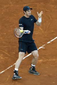 Tennis Match Andy Murray vs Radek Stepánek in Madrid