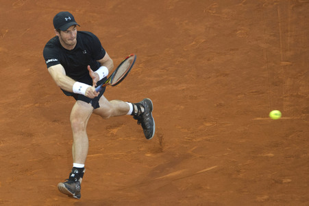Tennis Match Andy Murray vs Radek Stepánek in Madrid
