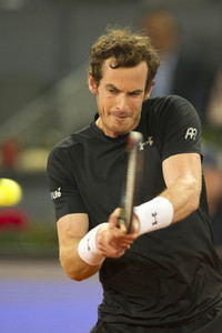 Tennis Match Andy Murray vs Radek Stepánek in Madrid