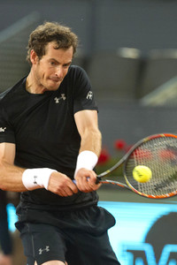 Tennis Match Andy Murray vs Radek Stepánek in Madrid