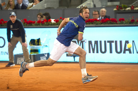 Tennis Match Andy Murray vs Radek Stepánek in Madrid