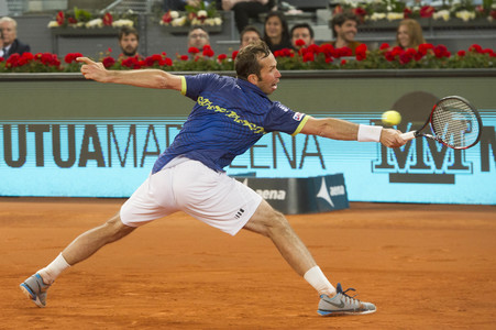Tennis Match Andy Murray vs Radek Stepánek in Madrid