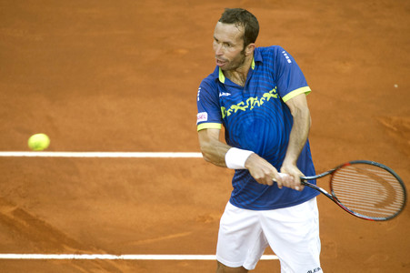 Tennis Match Andy Murray vs Radek Stepánek in Madrid