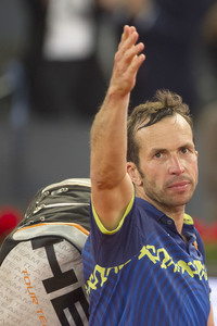 Tennis Match Andy Murray vs Radek Stepánek in Madrid