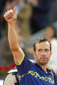 Tennis Match Andy Murray vs Radek Stepánek in Madrid