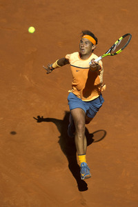 Tennis Match Rafael Nadal vs Andrey Kuznetsov in Madrid