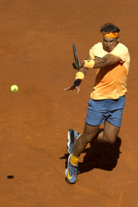 Tennis Match Rafael Nadal vs Andrey Kuznetsov in Madrid