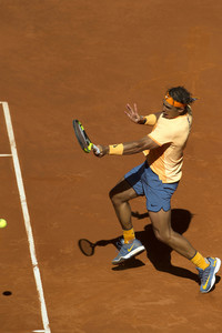 Tennis Match Rafael Nadal vs Andrey Kuznetsov in Madrid