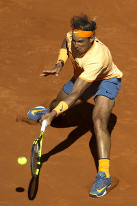 Tennis Match Rafael Nadal vs Andrey Kuznetsov in Madrid