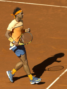 Tennis Match Rafael Nadal vs Andrey Kuznetsov in Madrid