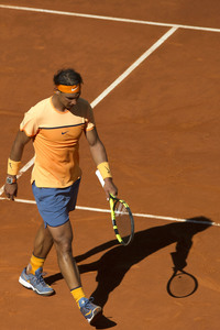 Tennis Match Rafael Nadal vs Andrey Kuznetsov in Madrid