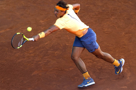 Tennis Match Rafael Nadal vs Andrey Kuznetsov in Madrid