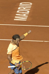 Tennis Match Rafael Nadal vs Andrey Kuznetsov in Madrid
