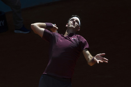 Tennis Match Juan Martin del Potro vs Dominic Thiem in Madrid