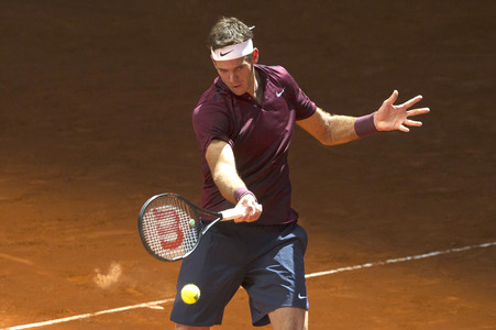 Tennis Match Juan Martin del Potro vs Dominic Thiem in Madrid