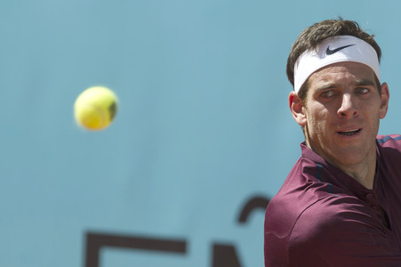 Tennis Match Juan Martin del Potro vs Dominic Thiem in Madrid