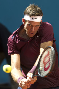 Tennis Match Juan Martin del Potro vs Dominic Thiem in Madrid