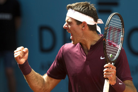 Tennis Match Juan Martin del Potro vs Dominic Thiem in Madrid