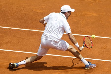 Tennis Match Roberto Bautista Agut vs Feliciano López in Madrid