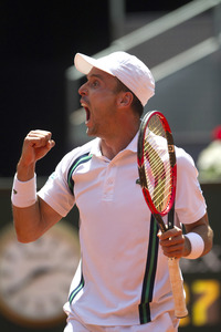 Tennis Match Roberto Bautista Agut vs Feliciano López in Madrid