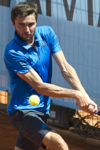 Tennis Match Pablo Carreno Busta vs Gilles Simon in Madrid