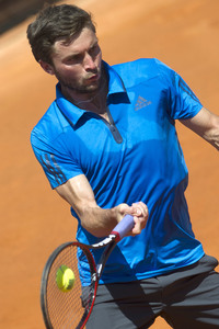 Tennis Match Pablo Carreno Busta vs Gilles Simon in Madrid