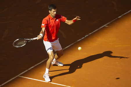 Tennis Match Borna Ćorić vs Novak Djokovic in Madrid