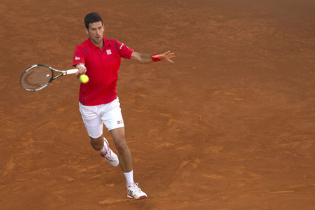 Tennis Match Borna Ćorić vs Novak Djokovic in Madrid
