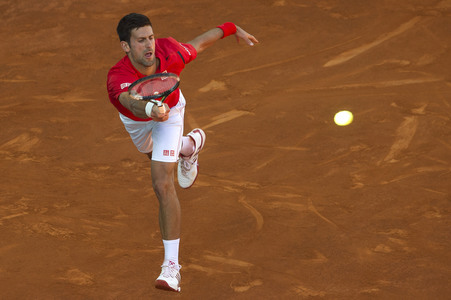 Tennis Match Borna Ćorić vs Novak Djokovic in Madrid