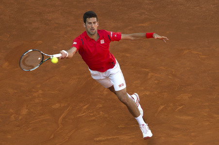 Tennis Match Borna Ćorić vs Novak Djokovic in Madrid