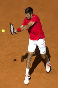 Tennis Match Borna Ćorić vs Novak Djokovic in Madrid