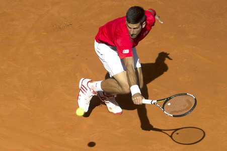 Tennis Match Borna Ćorić vs Novak Djokovic in Madrid