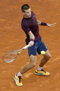 Tennis Match Borna Ćorić vs Novak Djokovic in Madrid