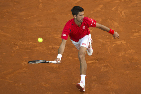 Tennis Match Borna Ćorić vs Novak Djokovic in Madrid