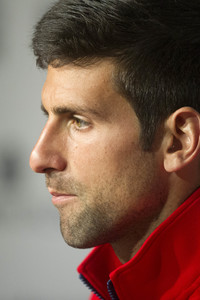Pressekonferenz mit Novak Djokovic in Madrid