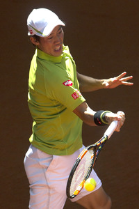 Tennis Match Fabio Fognini vs Kei Nishikori in Madrid