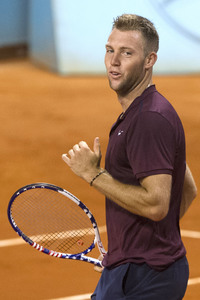 Tennis Match Juan Martin del Potro vs Jack Sock in Madrid