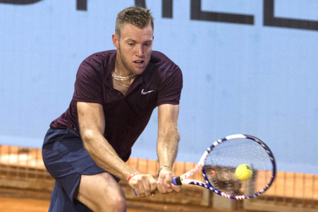 Tennis Match Juan Martin del Potro vs Jack Sock in Madrid