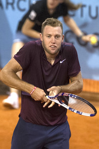 Tennis Match Juan Martin del Potro vs Jack Sock in Madrid