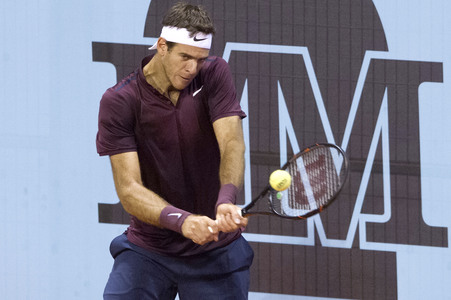Tennis Match Juan Martin del Potro vs Jack Sock in Madrid