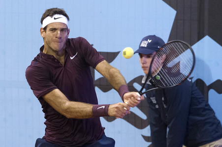 Tennis Match Juan Martin del Potro vs Jack Sock in Madrid