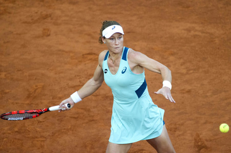 Tennis Match Samantha Stosur vs Carla Suárez Navarro in Madrid