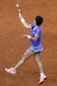 Tennis Match Samantha Stosur vs Carla Suárez Navarro in Madrid