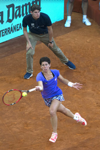 Tennis Match Samantha Stosur vs Carla Suárez Navarro in Madrid