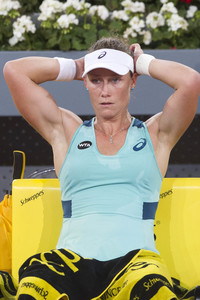 Tennis Match Samantha Stosur vs Carla Suárez Navarro in Madrid