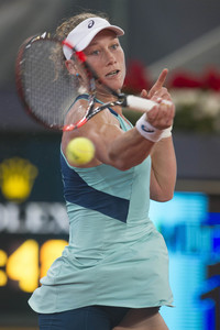 Tennis Match Samantha Stosur vs Carla Suárez Navarro in Madrid