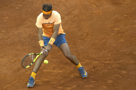 Tennis Match Rafael Nadal vs Sam Querrey in Madrid