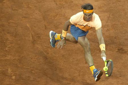 Tennis Match Rafael Nadal vs Sam Querrey in Madrid